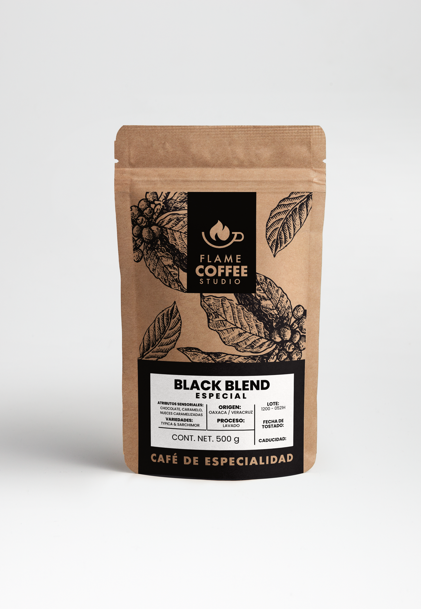 Café Tostado Black Flame Blend Mezcla