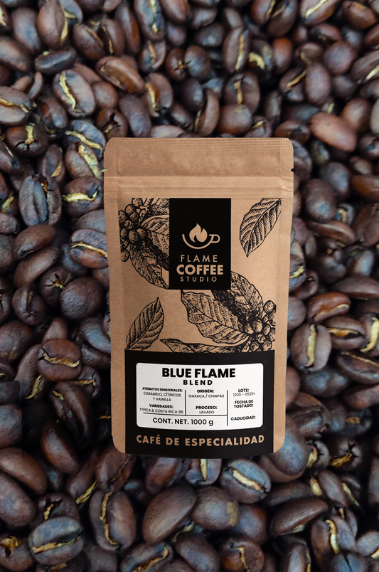 Blue Flame Blend Café Tostado Mezcla