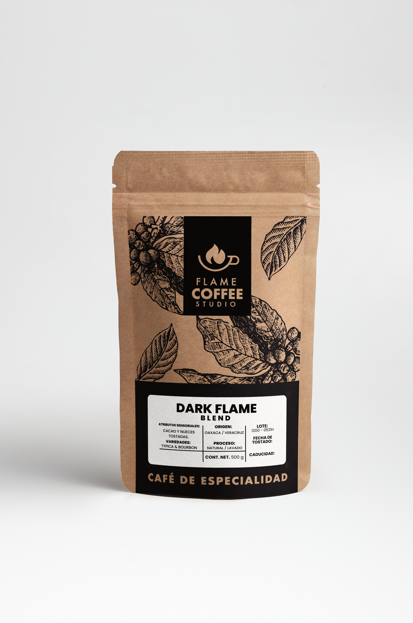 Dark Flame Blend Café Tostado Mezcla